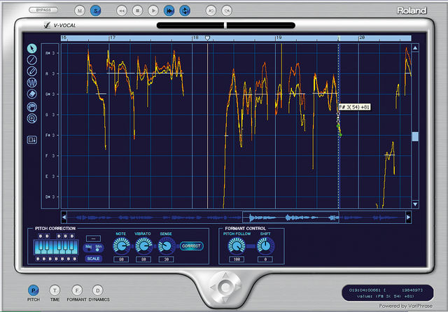 blank Fix it in the mix with V-Vocal processing.
